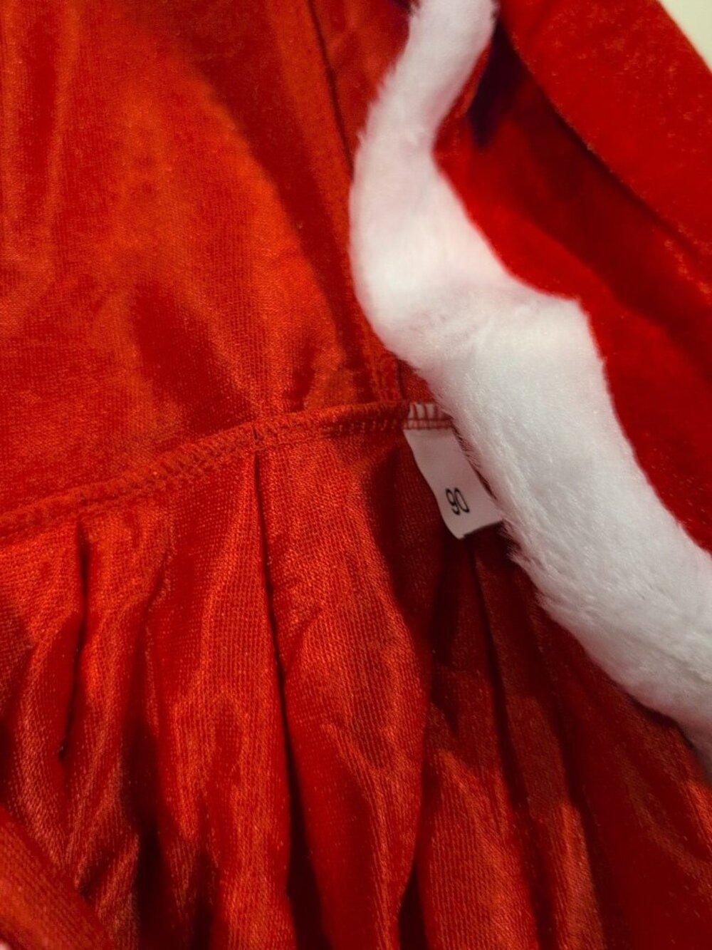Xuhal Costume Women's One Size Red White Christmas Elf Outfit Accessories NWOT - Picture 2 of 12